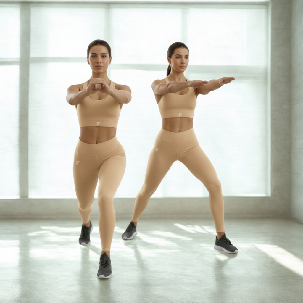 SandBeige Seamless Activewear Set