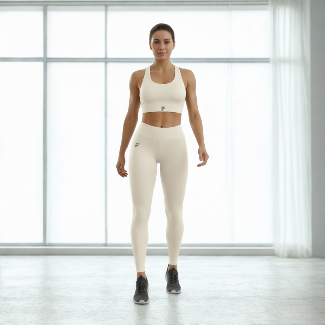 IvoryGlow Seamless Activewear Set