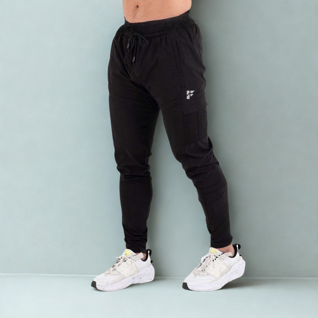 Men’s Performance Joggers – Jet Black Edition