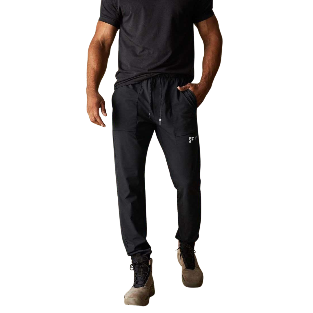 Tactical Joggers – Matte Black Edition