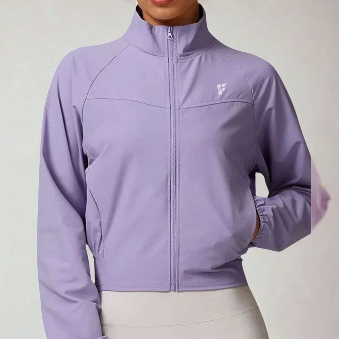 Women’s Lightweight Zip Jacket – Lavender Mist