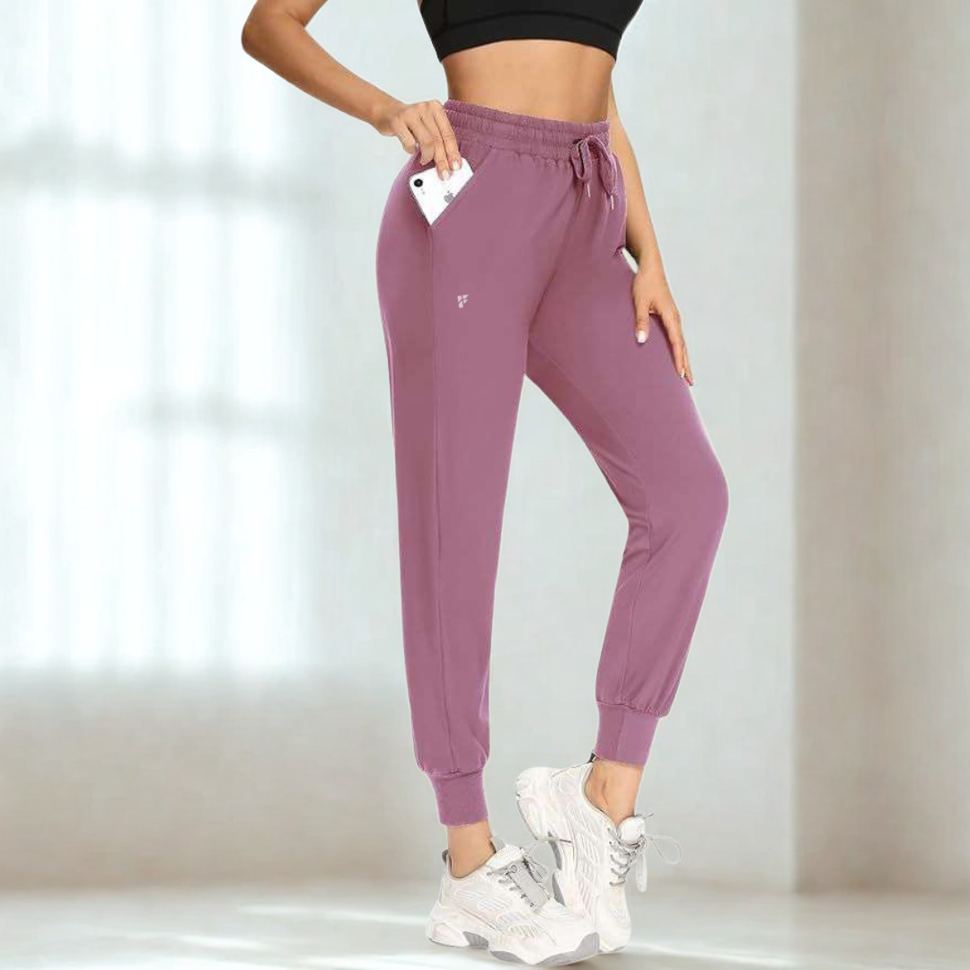 Women’s ComfyFit Joggers – Mauve Mist